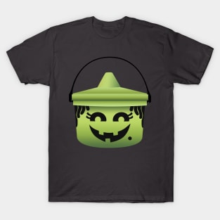 McWitch Halloween Bucket T-Shirt